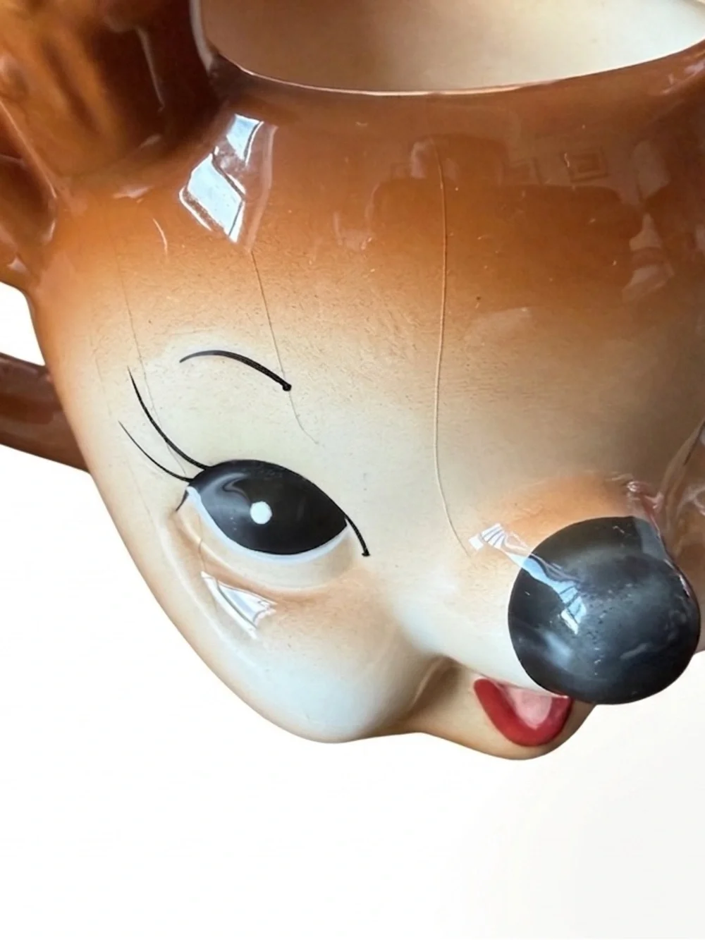 Pottery Barn Retro Reindeer Mugs